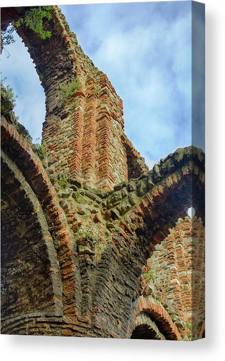 Colchester Canvas Print featuring the photograph Arches by Leah Palmer