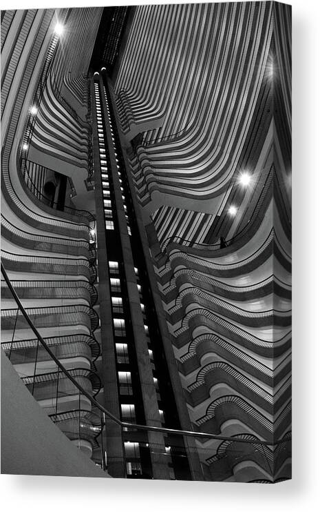 Architecture Canvas Print featuring the photograph Architectural Beauty by Nicole Lloyd
