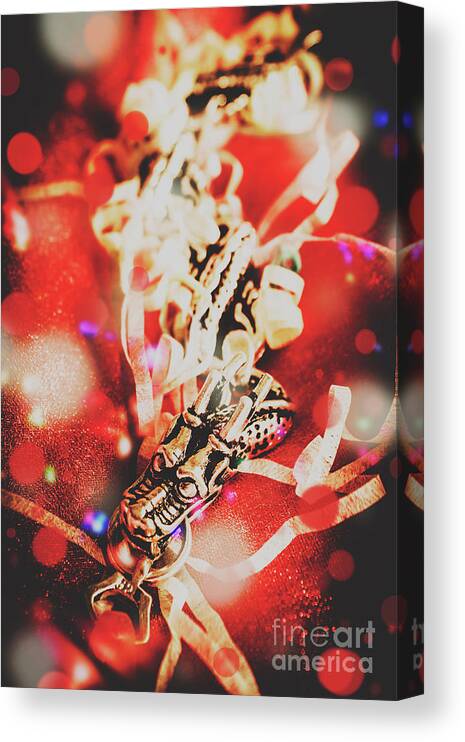 Dragon Canvas Print featuring the photograph Asian dragon festival by Jorgo Photography