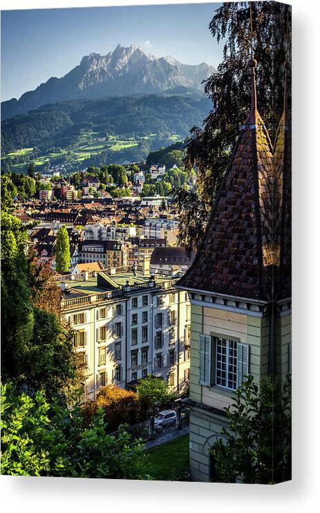 Basel Canvas Print featuring the photograph Basel, Switzerland by Pablo Lopez