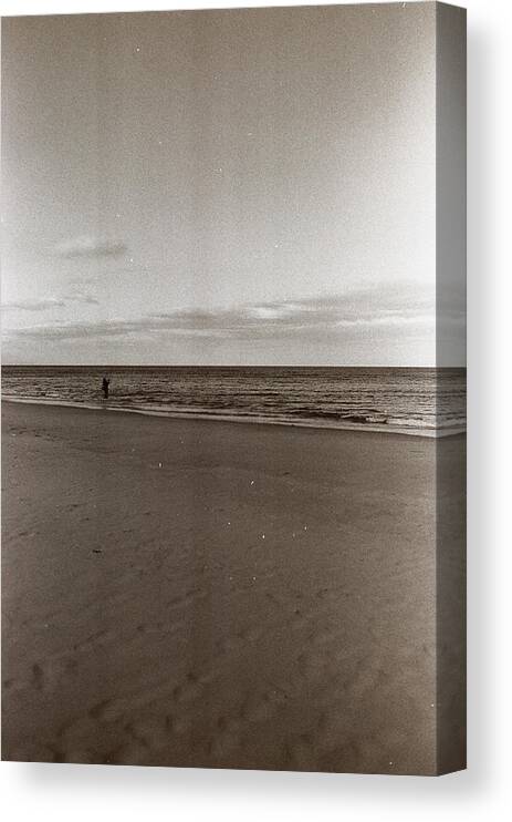 Photography Canvas Print featuring the photograph Beach 6 by Linnea Tober