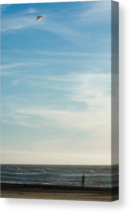 Nature Canvas Print featuring the photograph Beach Day by John K Sampson