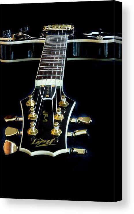 Musical Canvas Print featuring the photograph Black Beauty by Bill Gallagher