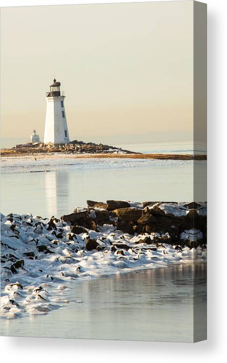 Seaside Canvas Print featuring the photograph Black Rock Harbor by Karol Livote