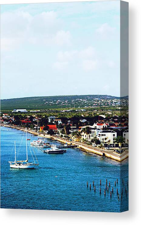 Sea Canvas Print featuring the photograph Bonaire by Infinite Pixels