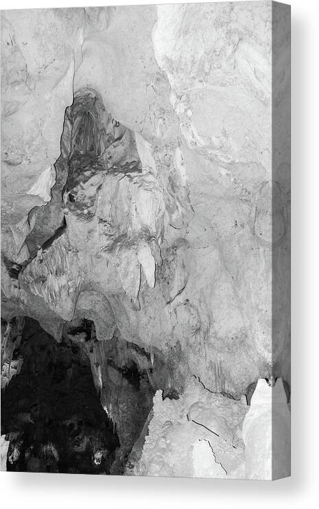 Carlsbad Caverns Nm Canvas Print featuring the photograph Cavern View 5 by James Gay