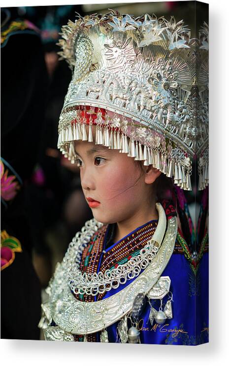China Canvas Print featuring the photograph China Doll by Dan McGeorge