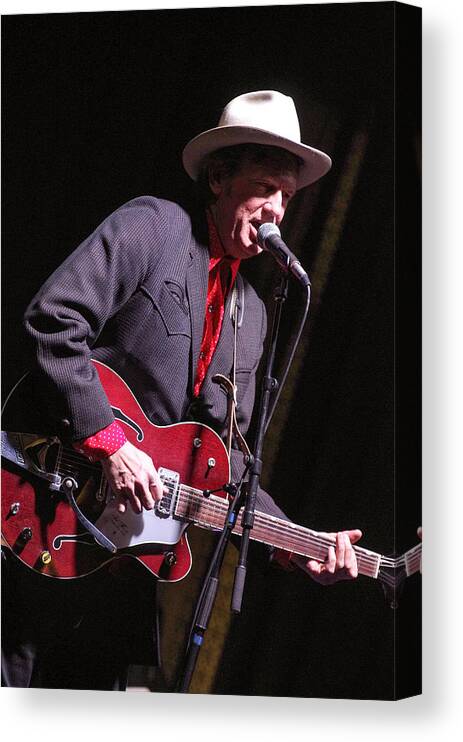 Chuck Mead Canvas Print featuring the photograph Chuck Mead by Jim Mathis