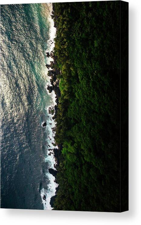 Puna Canvas Print featuring the photograph Coast Line by Christopher Johnson