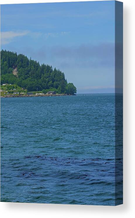 Beach Canvas Print featuring the photograph Crescent Beach Right Panoramic by Tikvah's Hope