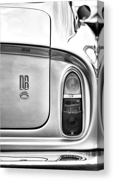 Aston Martin Canvas Print featuring the photograph DB6 by Tim Gainey