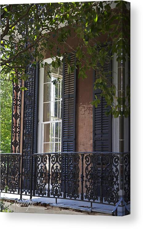 New Orleans Canvas Print featuring the photograph Double Glass by Cheri Randolph