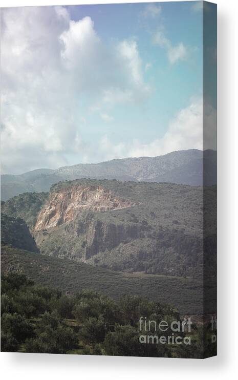 Crete Canvas Print featuring the photograph Dreamy Crete by HD Connelly