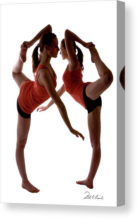 Dance Canvas Print featuring the photograph Duet by Frederic A Reinecke