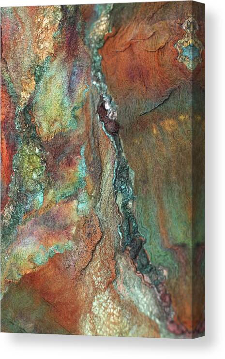 Russian Artists New Wave Canvas Print featuring the photograph Earth of India by Marina Shkolnik