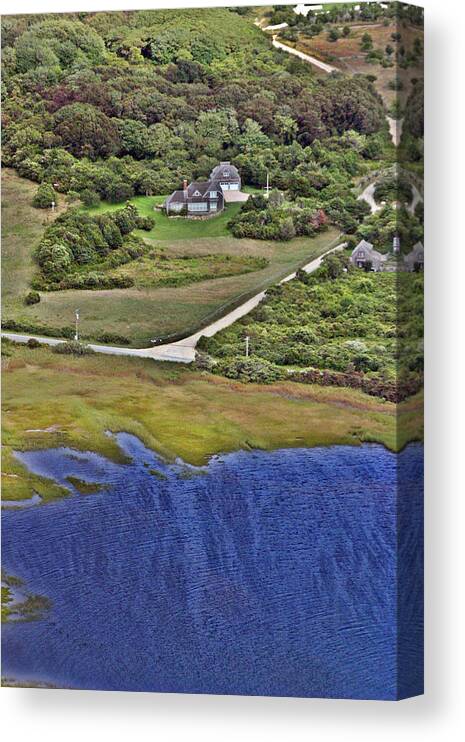 Nantucket Canvas Print featuring the photograph Eat Fire Spring Road Polpis Nantucket Island by Duncan Pearson
