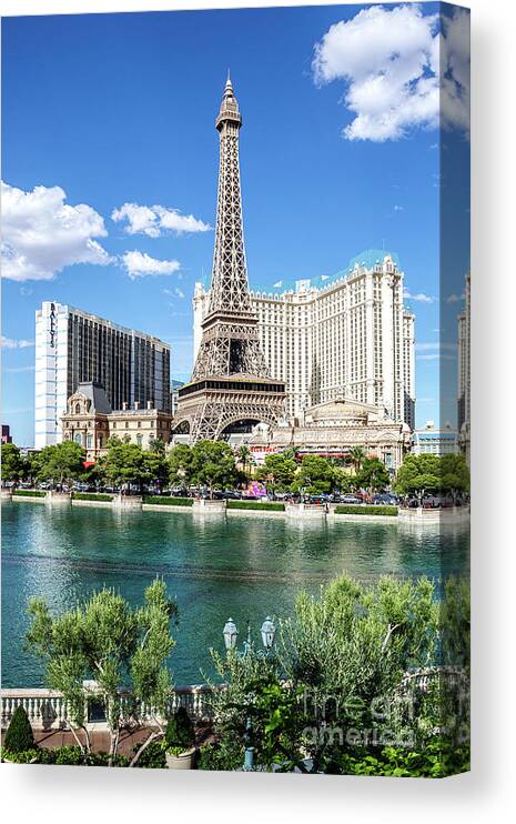 Eiffel Tower In Las Vegas Mural - Murals Your Way