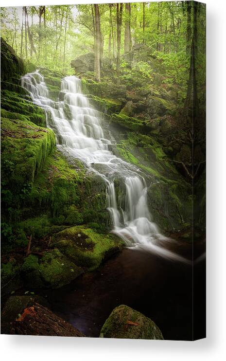 Tunxis Canvas Print featuring the photograph Ethereal Morning by Bill Wakeley