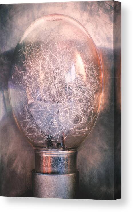 Scott Norris Photography Canvas Print featuring the photograph Flash Bulb by Scott Norris