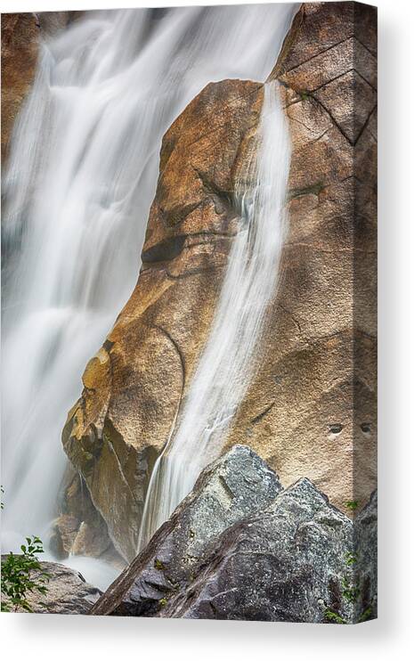 Falls Canvas Print featuring the photograph Flow by Stephen Stookey