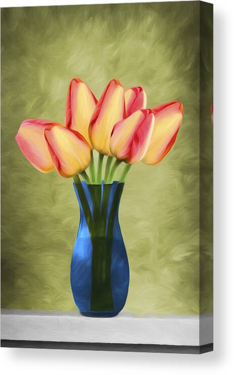 Botanical Canvas Print featuring the photograph For You by Steven Michael