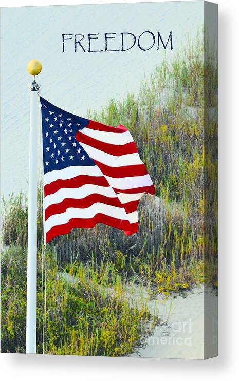 Usa Canvas Print featuring the photograph Freedom by Gerlinde Keating