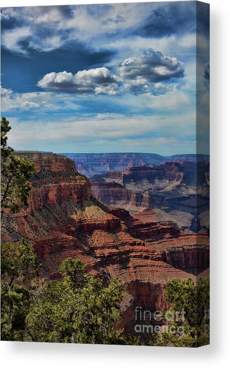Grand Canyon Canvas Print featuring the photograph Gc 34 by Chuck Kuhn