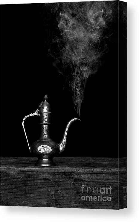 Magic Canvas Print featuring the photograph Genie and the Lamp by Clayton Bastiani
