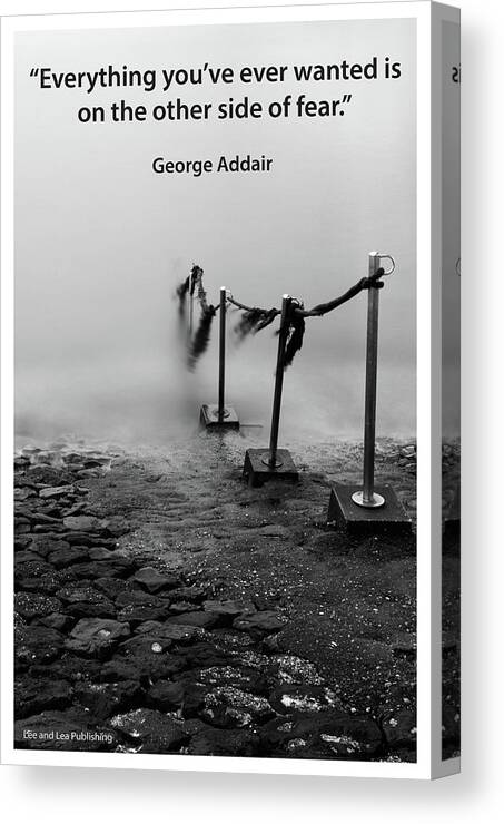 Mist Canvas Print featuring the photograph George Addair by Mark Slauter