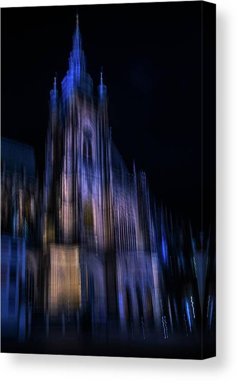 Jenny Rainbow Fine Art Photography Canvas Print featuring the photograph Ghost Cathedral by Jenny Rainbow