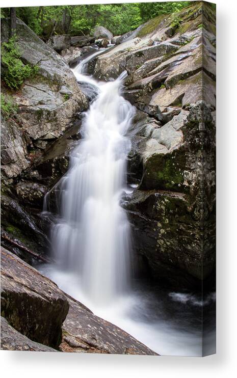 Rangeley Canvas Print featuring the photograph Gorge Waterfall by Darryl Hendricks