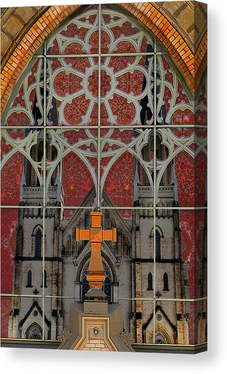 Hovind Canvas Print featuring the photograph Gothic Church 2 by Scott Hovind