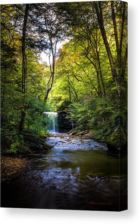 Pennsylvania Canvas Print featuring the photograph Hidden Wonders by Marvin Spates