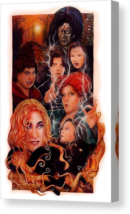 Hocus Pocus Painting Canvas Print Canvas Art By Jason Wright