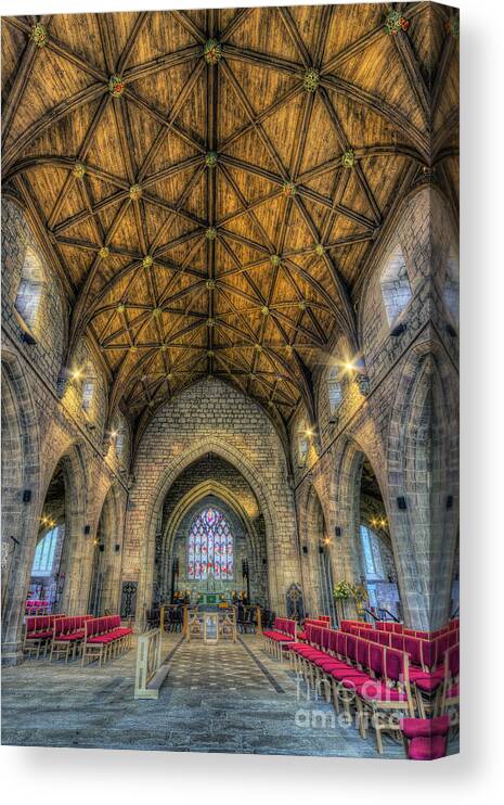 Cathedral Canvas Print featuring the photograph Holy Spirit by Ian Mitchell