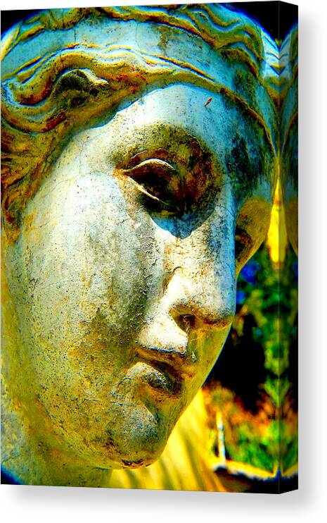 Love Canvas Print featuring the photograph I Too shall wait for your love by Giorgio Tuscani