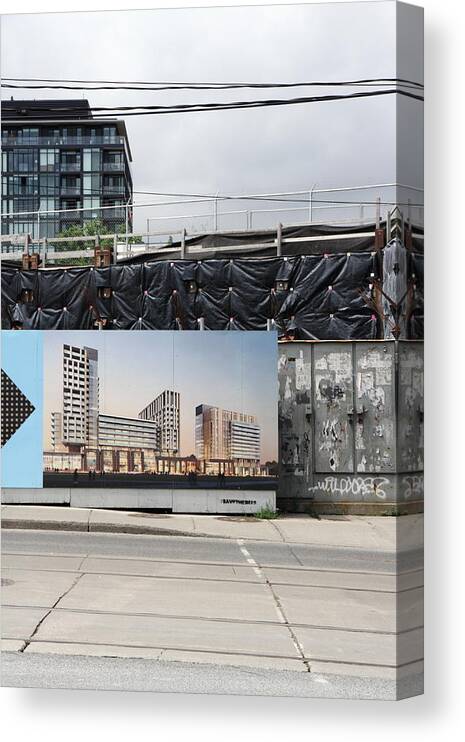 Condo Canvas Print featuring the photograph if you build it... II by Kreddible Trout