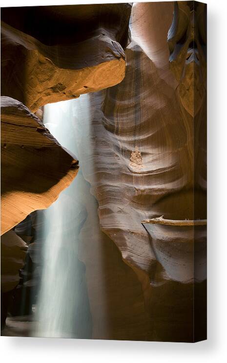 Antelope Canyon Canvas Print featuring the photograph Illuminate by Mike Irwin