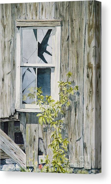 Barn Canvas Print featuring the painting Inner Beauty by Jackie Mueller-Jones