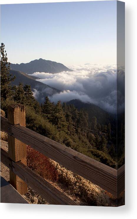 Inspiration Point Canvas Print featuring the photograph Inspiration Point by Ivete Basso Photography