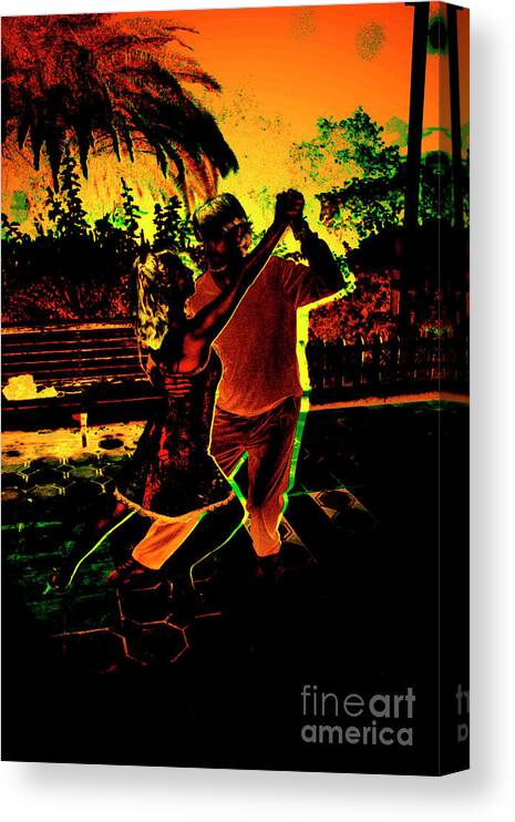 Dance Canvas Print featuring the photograph It Takes Two to Tango by Al Bourassa