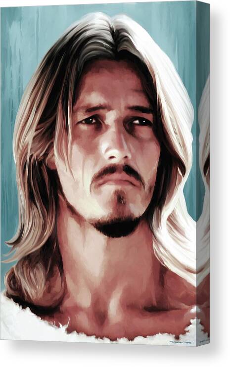 Jesus Christ Superstar Canvas Print featuring the mixed media Jesus Christ Superstar by Gabriel T Toro