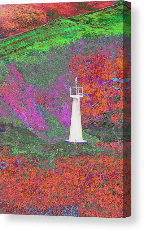 Lihue Canvas Print featuring the photograph Kauai Lighthouse by Richard Henne