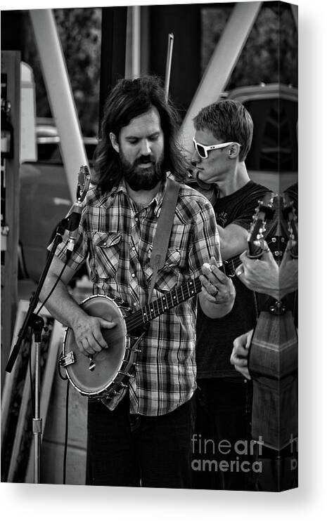 Royal Photography Canvas Print featuring the photograph Kentucky Banjo by FineArtRoyal Joshua Mimbs