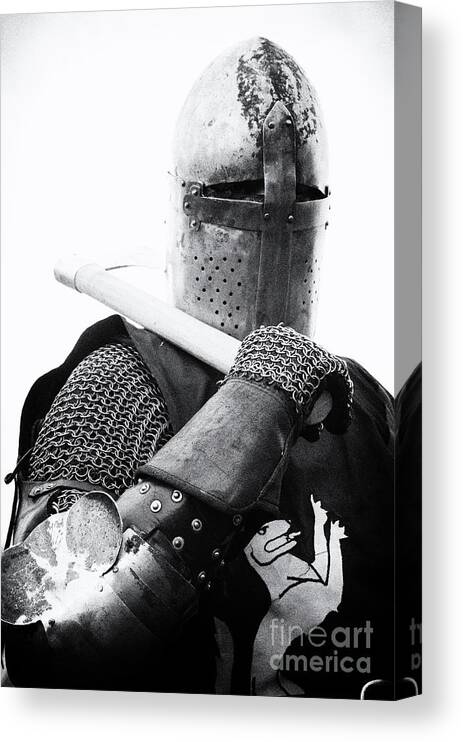 Armor Canvas Print featuring the photograph Knights Of Old 6 by Bob Christopher