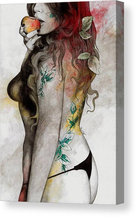 Rotten Apple: Turquoise (nude topless girl, erotic graffiti