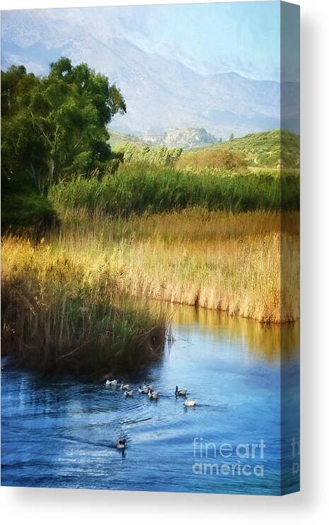 Crete Canvas Print featuring the photograph Landscape of Crete by HD Connelly