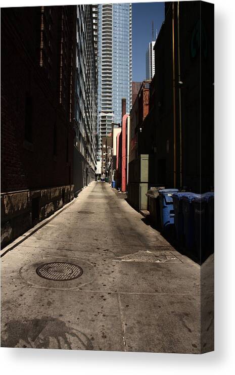 Inception Canvas Print featuring the photograph Like In The Movies by Kreddible Trout