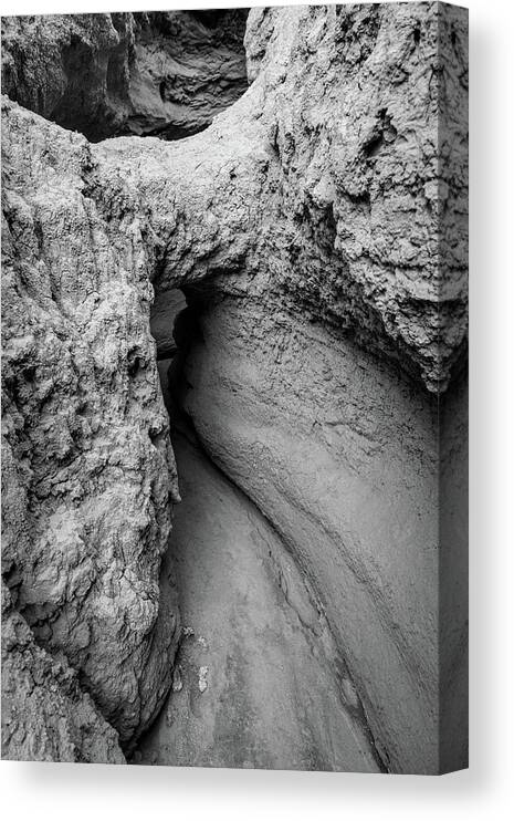 California Canvas Print featuring the photograph Mini Mud Cave by TM Schultze