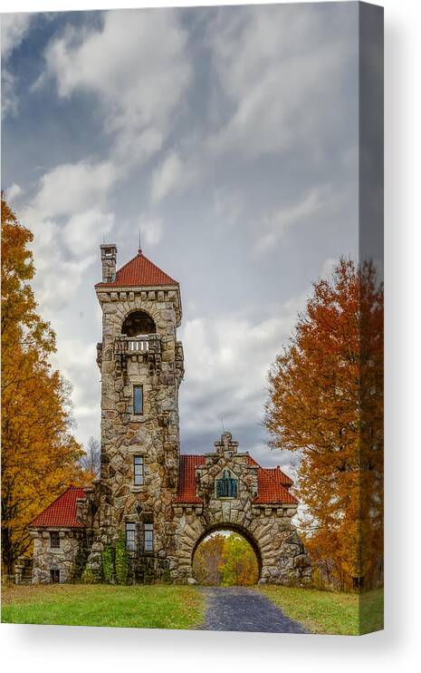 Mohonk Canvas Print featuring the photograph Mohonk Preserve Gatehouse II by Susan Candelario